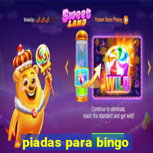 piadas para bingo